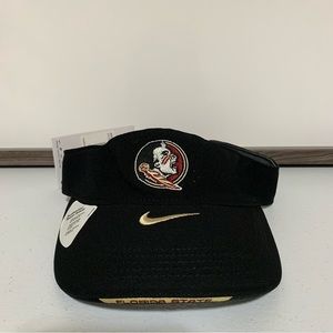 Nike Florida State Seminoles 2021 Sideline Performance Men’s Visor-NWT